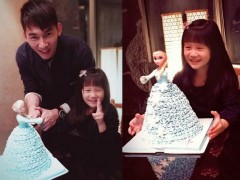 想要爸爸带我去乐园 温升豪4岁爱女生日愿望超心疼