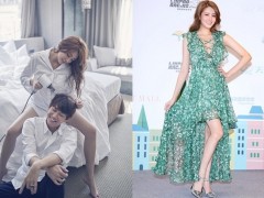 琳恩开腿拍婚纱帮老公吹头 回家后深夜有互动