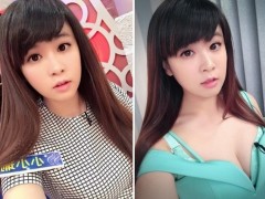 小小瑜海边拍美照 强风一吹“E胸乍现”白T快爆开