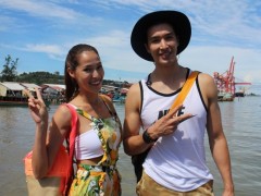 锦荣与Akemi同游柬埔寨共住一晚 锦荣新女友是Akemi吗